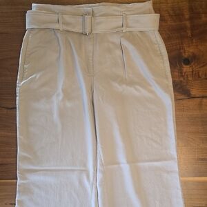 White House Black Market Linen Like Trousers